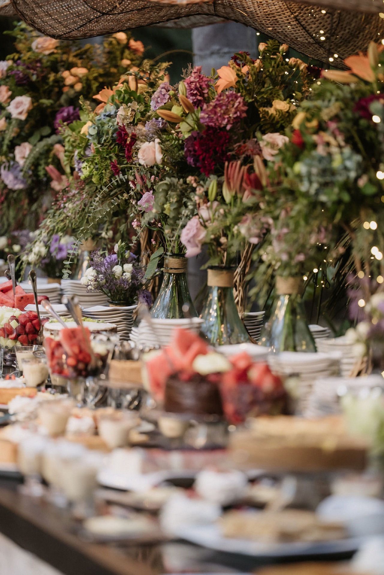 Mesón de postres Parissimo, evento matrimonio